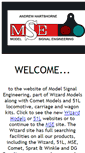 Mobile Screenshot of modelsignals.com